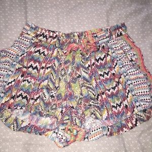Cute Tie Front Shorts